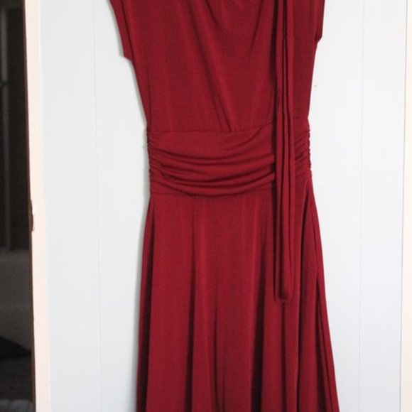ModCloth Burgundy Dance Floor Date Dress - Picture 2 of 3